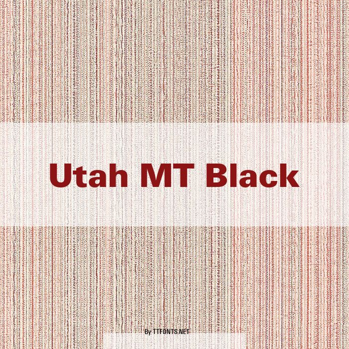 Utah MT Black example